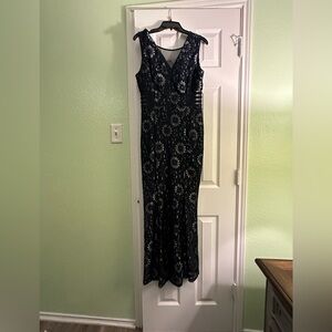 Party dresses and a pair of heels.